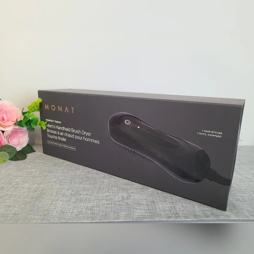 Monat Perfect Touch Men’s Handheld‎ Brush Dryer NEW In Box